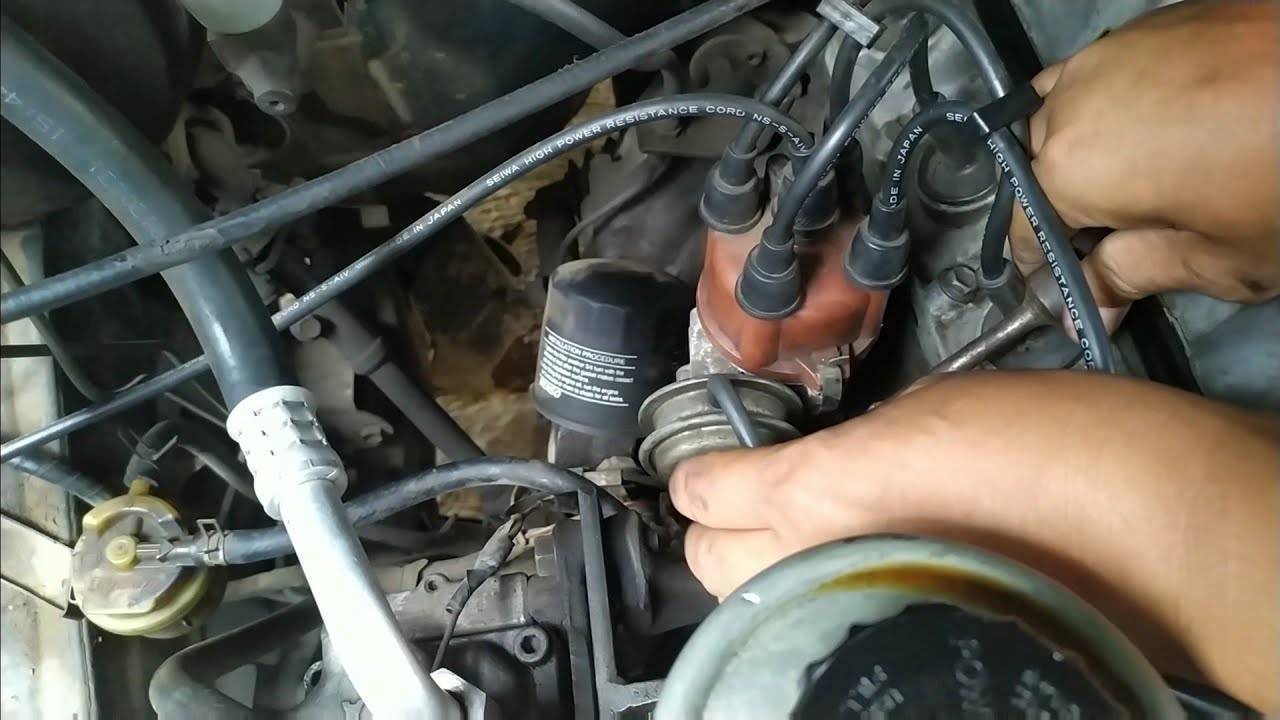 Penyebab Mesin guncang||setting delko(distributor) toyota kijang