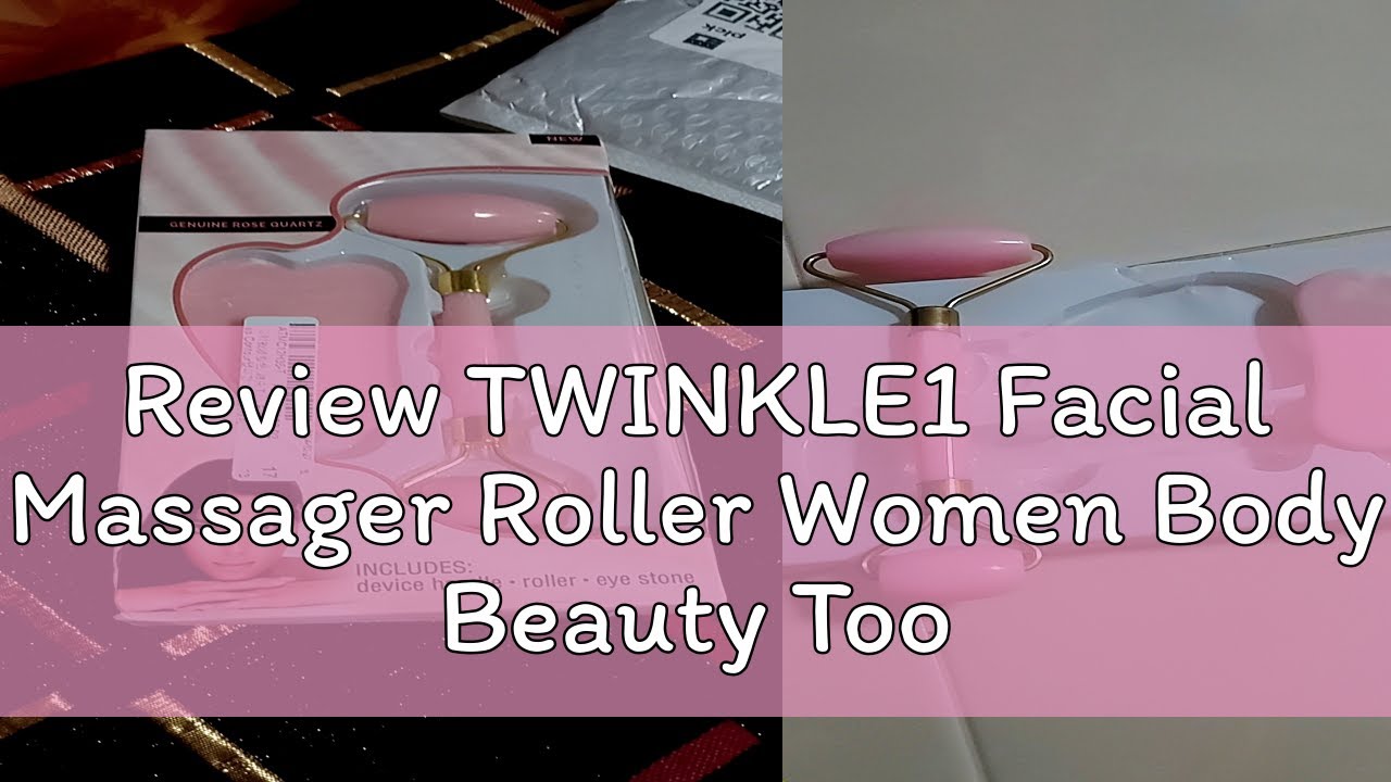 Review TWINKLE1 Facial Massager Roller Women Body Beauty Tool Skin Care Wrinkle Removal Face Lift G