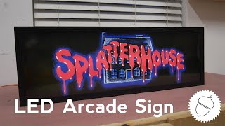 How to Make an Arcade Marquee Lightbox!