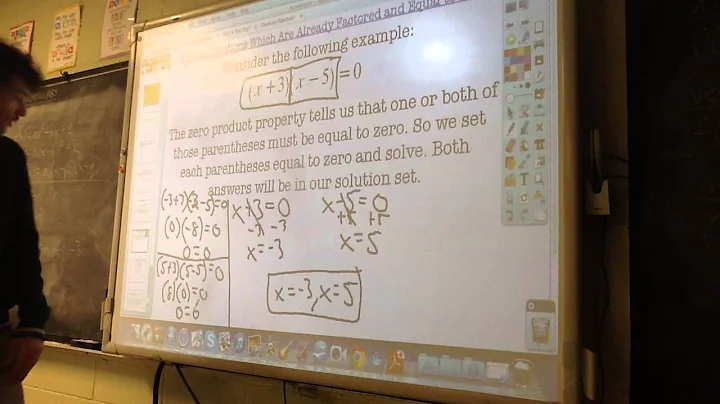 Solving Quadratic Equations By Factoring (Mr. VZ -...