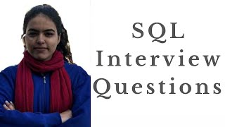 SQL Interview Questions and Answers for Freshers |SQL interview questions data science|part4