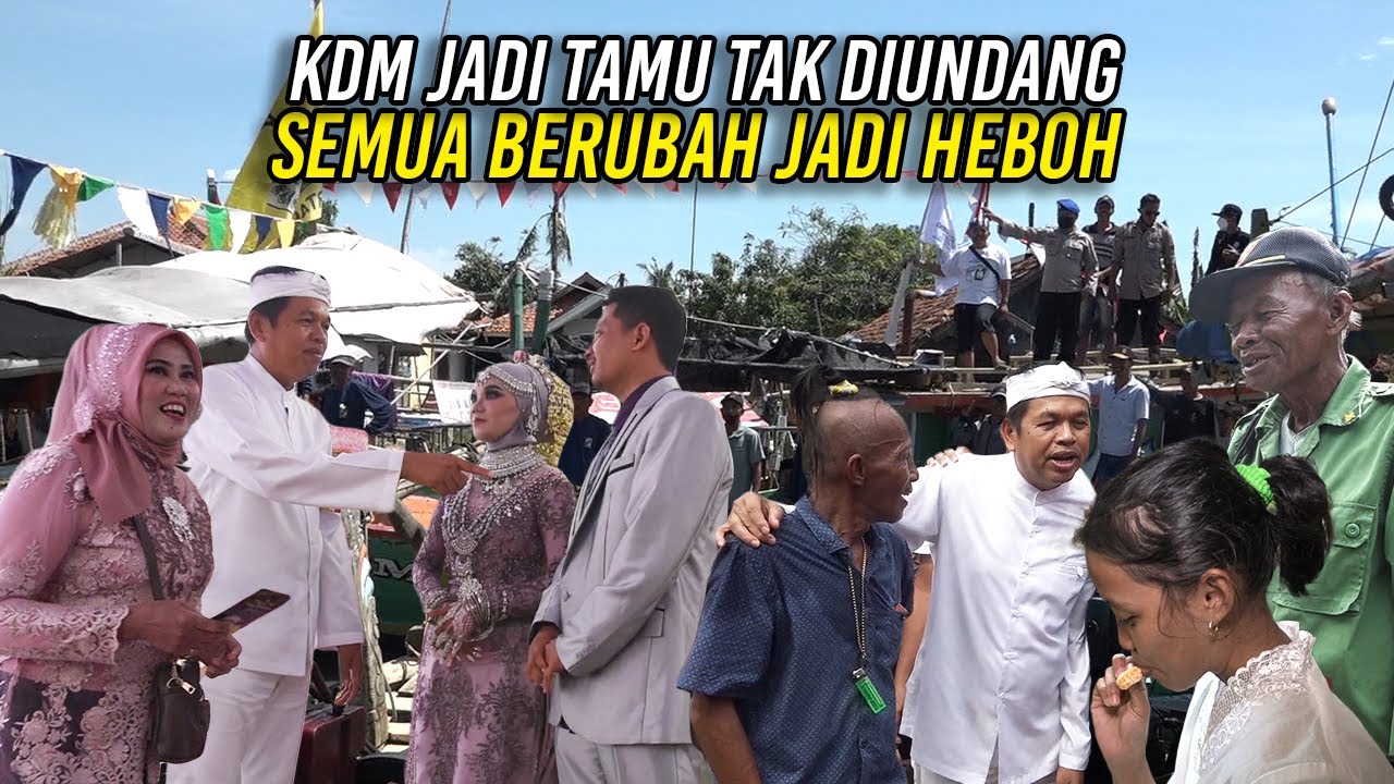 AYU DISURUH HABISKAN JERUK | KANG DEDI JADI TAMU TAK DIUNDANG - KELUARGA PENGANTIN HEBOH