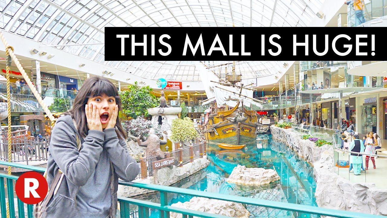 Biggest Mall In North America West Edmonton Mall Youtube