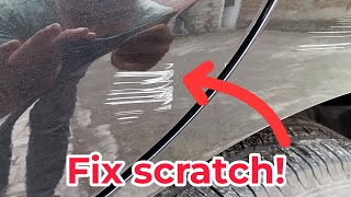 Fix deep scratches on car paint ✨ without painting
