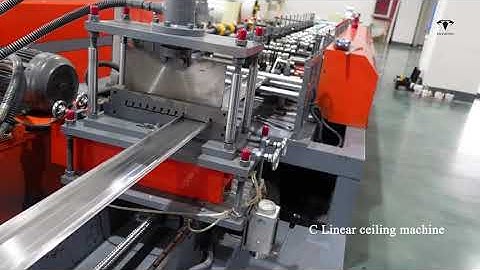 LINEAR  CEILING MACHINE  c linear ceiling machine C100 linear ceiling machine.
