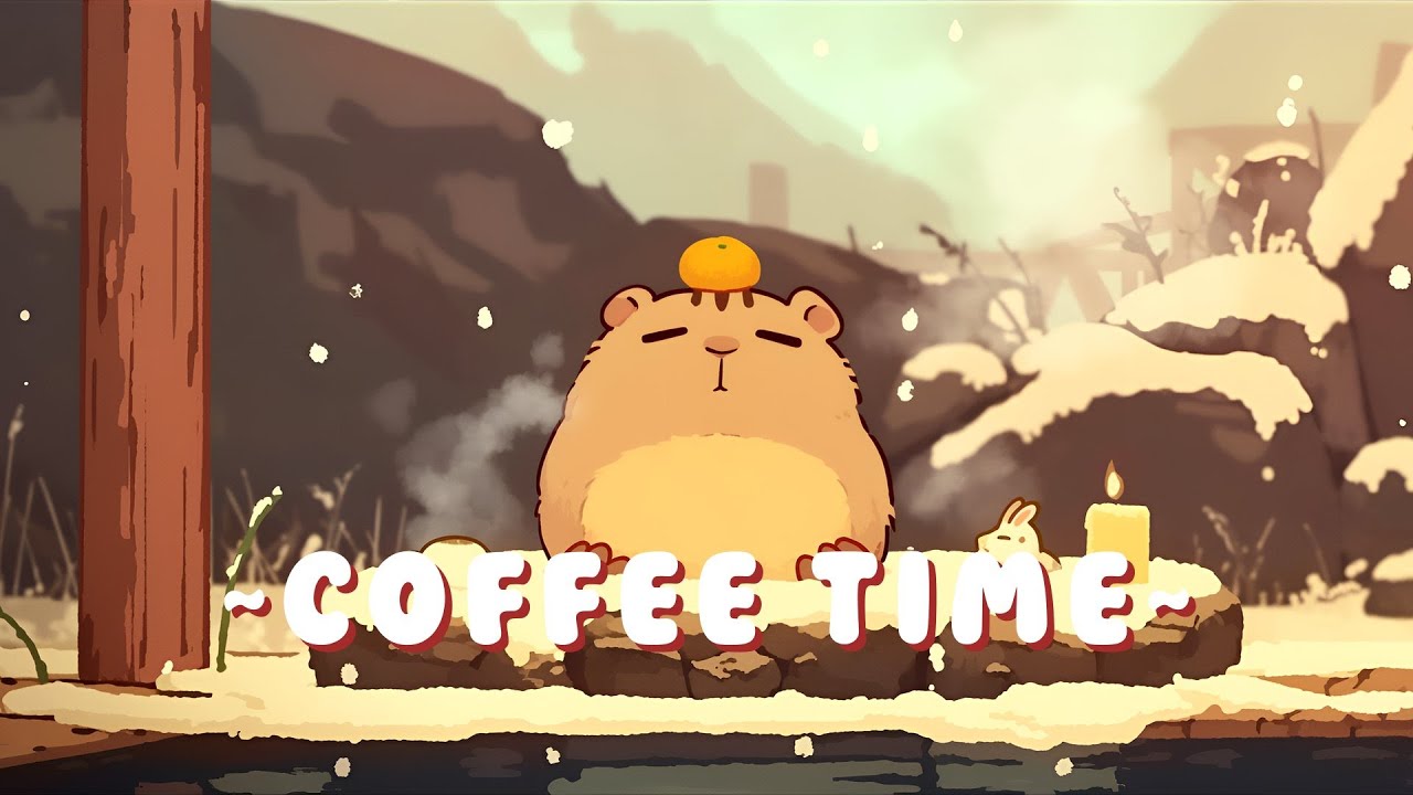 Lofi Capybara Radio - Relaxing Beats to Study/Sleep/Chill ~ Peaceful Moments ~ 🦫 🎮 ☕ | Background...