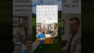 8-Year-Old Boy Uses Birthday Money to Buy Books for Jail's Library