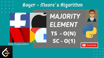 Majority Element leetcode Python solution(Easy Explaination)- May Day 6 leetcode|Coding Interviews