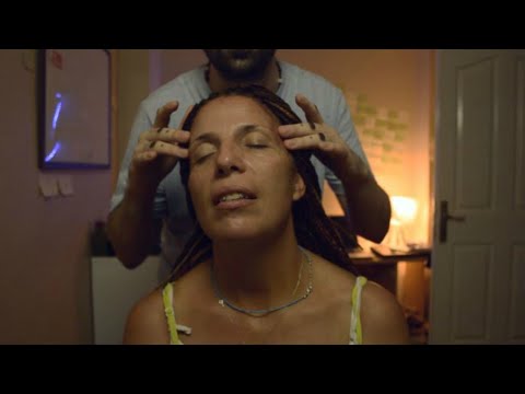 ASMR Face Massage, Spiritual Cleansing, Reiki, Hand Movements with Whispering