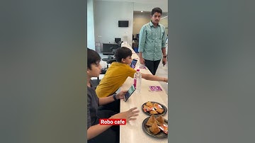 Robocafe #robotics #sciencecity #sciencecityahmedabad #ytshorts #shorts #bhavinijoshivlogs