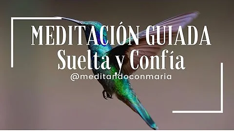 Meditacin guiada SUELTA Y CONFA