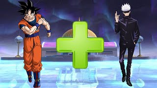 Random Anime Fusion Goku And Gojo Fusion