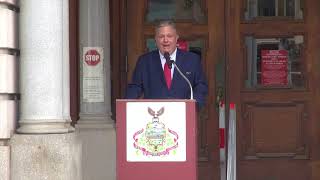 David Wilmot Day Ceremony at the Bradford County Courthouse, Towanda, PA, August 5, 2023