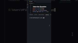 JavaScript(Js) Interview question | Part-464 #coding #javascript #code                    #interview
