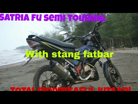 Modifikasi satria fu touring test ride satria fu 2013 