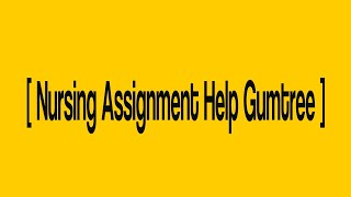 Nursing Assignment Help Gumtree - Emily Parker-ExpertAssignmentHelp-Nursing Assignment Help sample