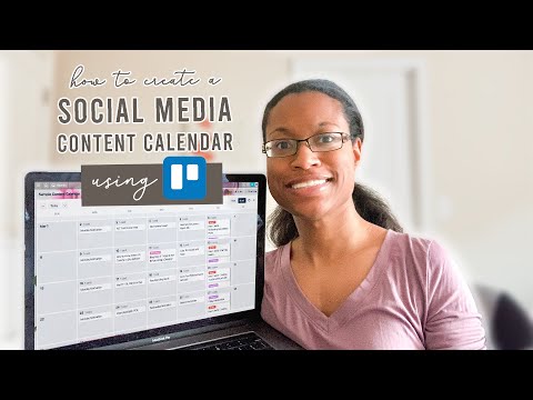 How to Create a Social Media Content Calendar in Trello | EASY CONTENT ORGANIZATION