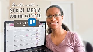 How to Create a Social Media Content Calendar in Trello | EASY CONTENT ORGANIZATION