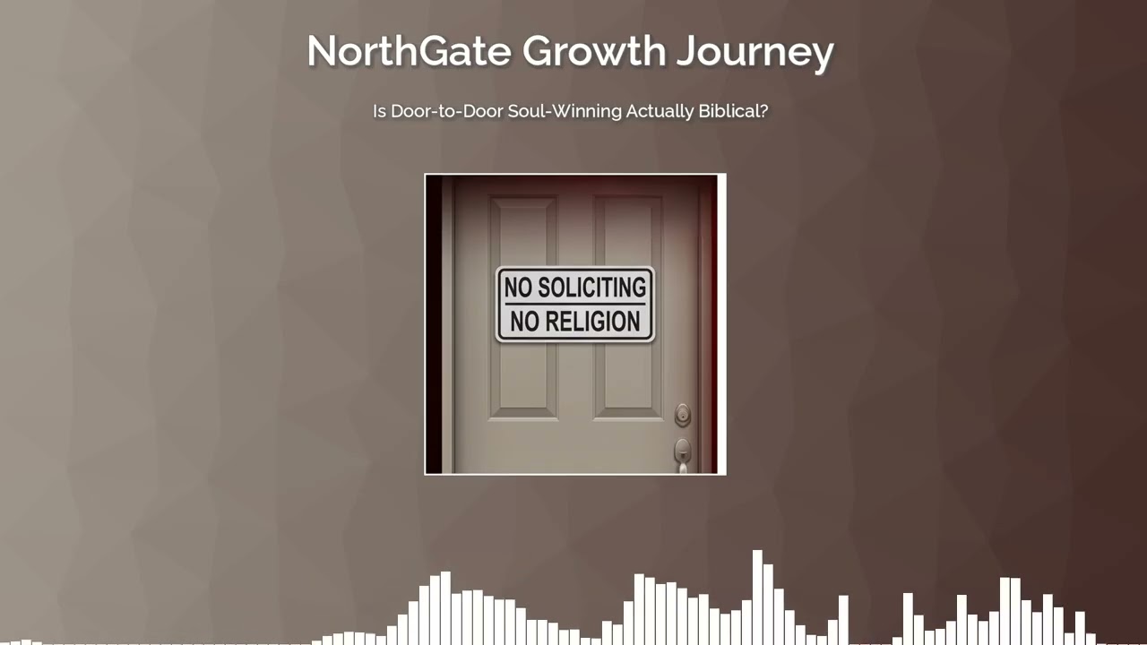 Is Door-to-Door Soul-Winning Actually Biblical?