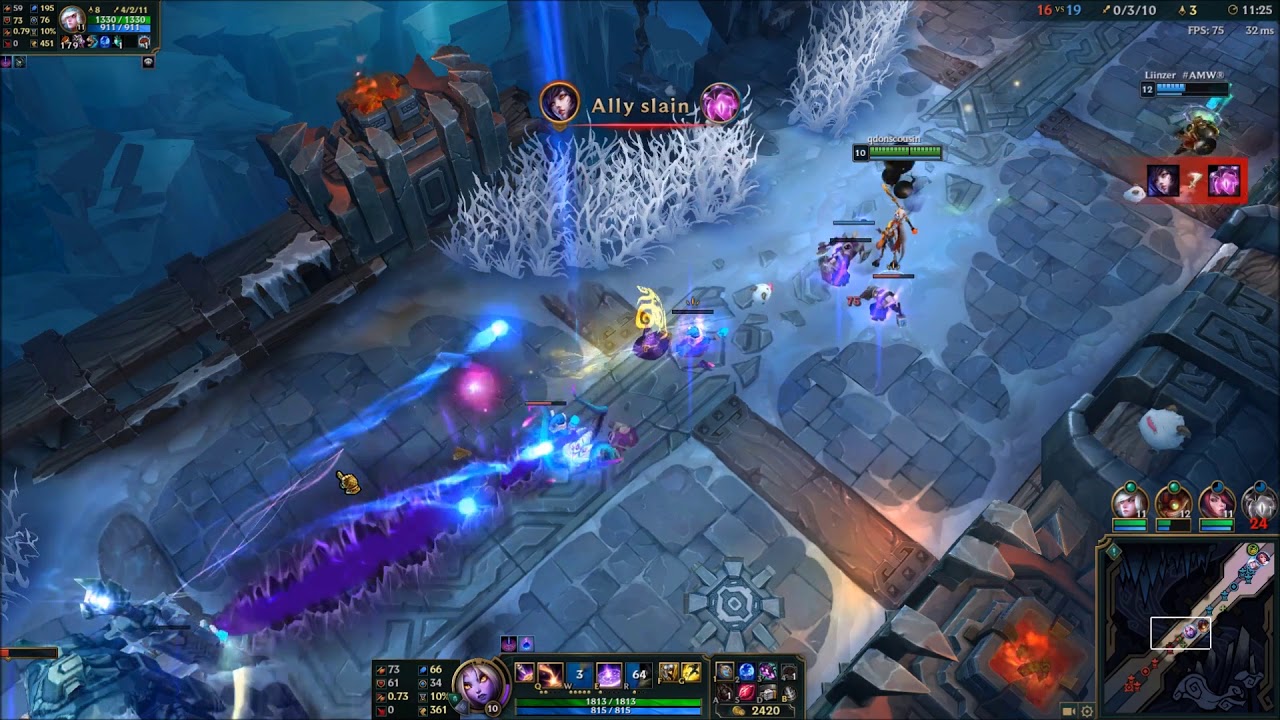 The Power of Lag League of Legends YouTube