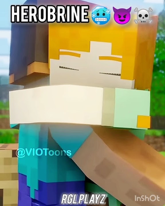 Herobrine Edit ☠️😈🥶🗿#minecraft #herobrine #edit #animation Video :- @VIOToons