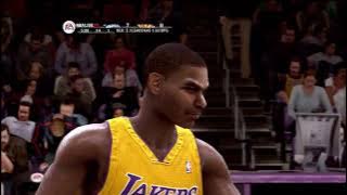 NBA Live 09 Xbox 360 Gameplay - Cleveland Cavaliers vs Los Angeles Lakers