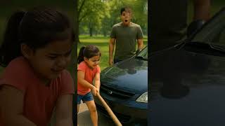 Little Girls Bicycle Was Broken By Her Family Members