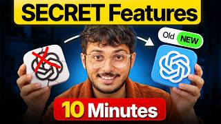 Become ChatGPT PRO🔥 | 7 Secret ChatGPT Features in 10 Minutes (2026)