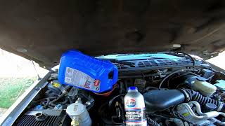 Do Oil Additives Work? Engine Restore and Oil Change.