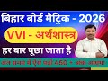 VVI - Economics Matric Bihar Board | Most Important Questions Economics Matric Bihar Board | Board
