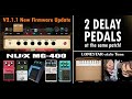 NUX MG 400 Dotted 8th - Two Delay Pedals at the Same Patch