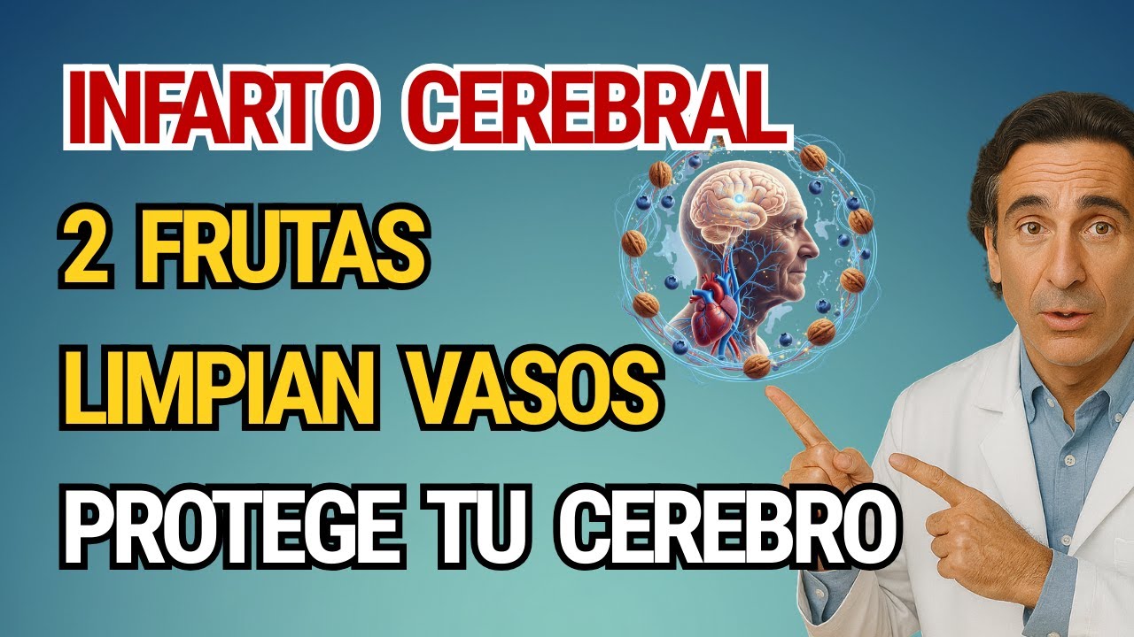 2 Frutas que Rejuvenecen tus Vasos y Protegen tu Cerebro (50+) | Infarto cerebral, omega-3