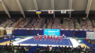 慶應義塾大学 チアリーダーズ UNICORNS       2018年12月全日本学生チアリーディング選手権大会       予選div.1