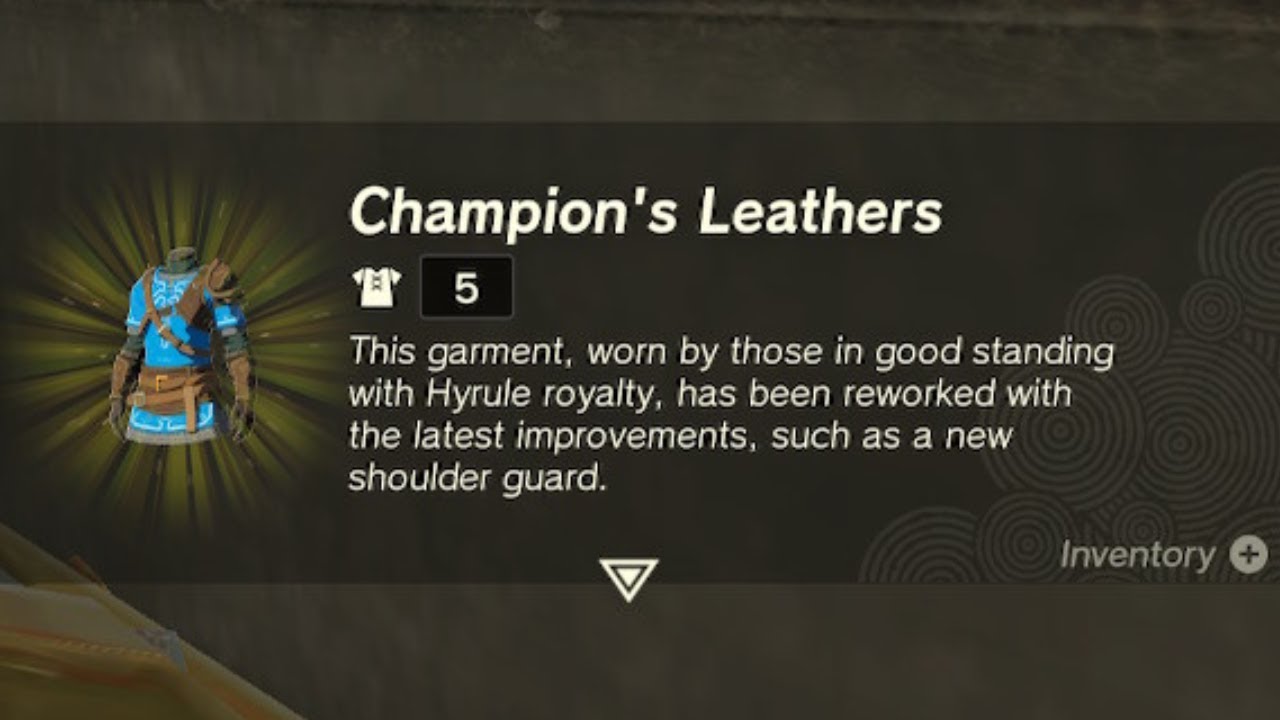 How to get the 'Champions Leathers' in Tears of the Kingdom!