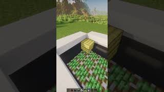 Minecraft Hidden Pool Build Hack💦#minecraft #shorts