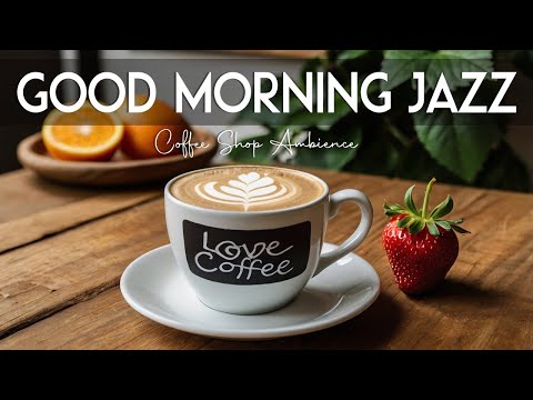 Good Morning Jazz ☕ Relaxing Bossa Nova Instrumental and March Jazz Cafe Music for Studying & Relax.