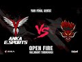 OPEN FIRE VALORANT TURNUVASI YARI FİNAL KARŞILAŞMASI | SANGAL ESPORTS VS ANKA ESPORTS