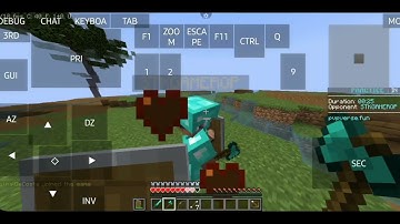 Axe and Shield PVP is hard in Pojav !