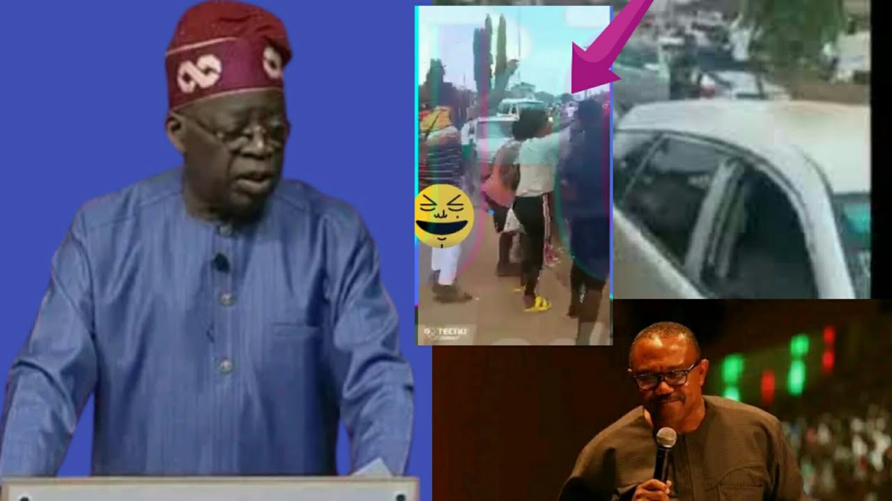 Watch As Edo People Disgrace Tinubu Chanting Peter Obi’s Name During Apc Rally