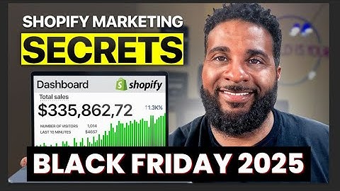 [Black Friday 2025] 3 Secrets To Sell Out Your Shopify Store In Q4