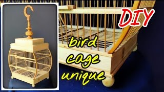 Amazing craftsmanship to make bird cages from wood