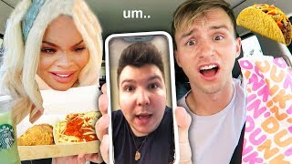 LETTING CELEBRITIES & YOUTUBERS DECIDE WHAT I EAT FOR 24 HOURS