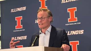 Larry Gies Memorial Stadium Ceremony Media Conference - Larry Gies