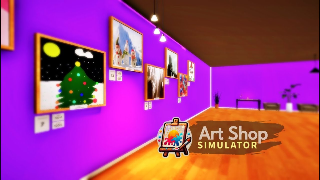 Просить Скидку и Украсть-Art Shop Simulator #3