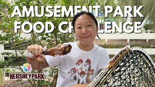 eating at every HERSHEY PARK restaurant🎢 🍫 $40 All Day Dining Pass review & food challenge