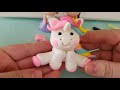 DIY Unicorn - Como fazer Unicornio kawaii polymer clay