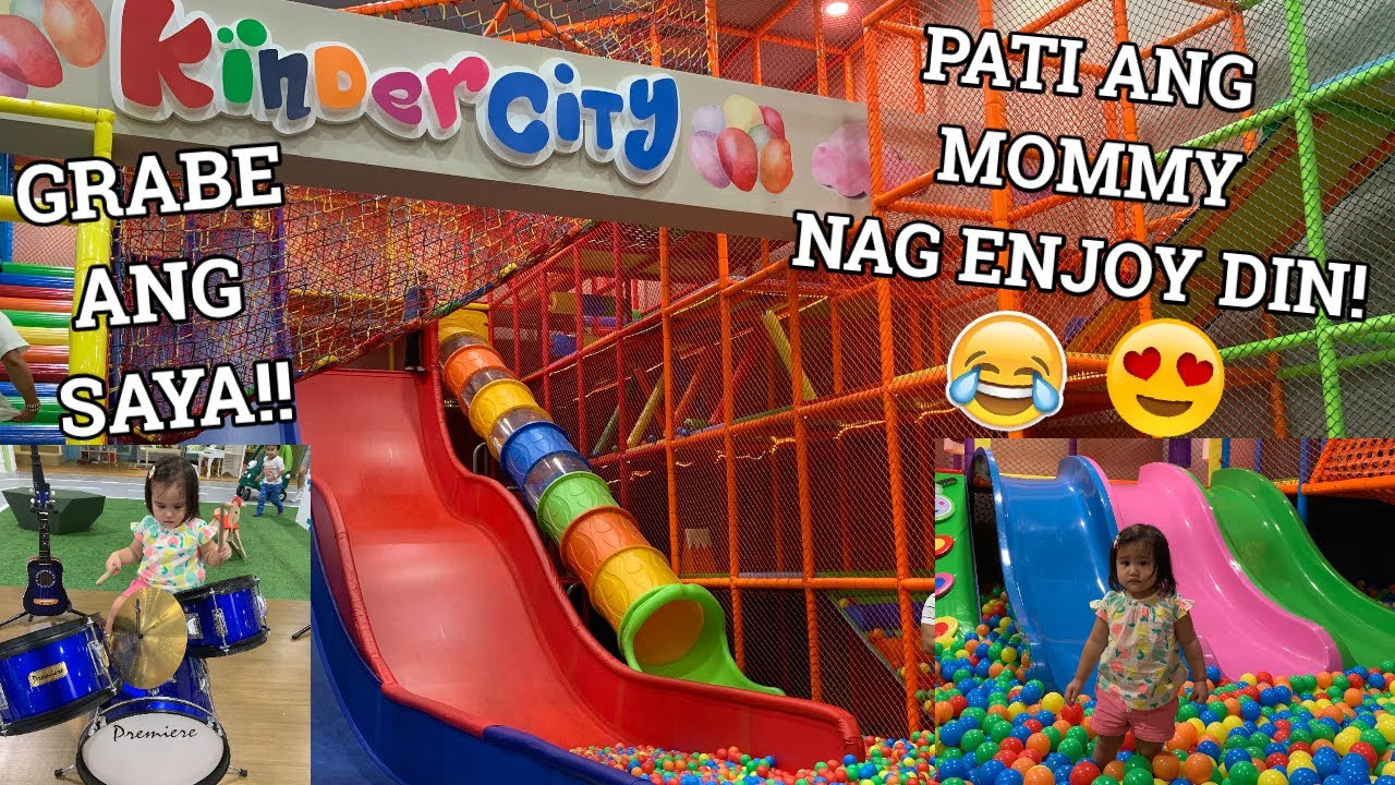 PLAYTIME AT KINDER CITY EVIA!! BITIN ANG ISANG ORAS!!😂