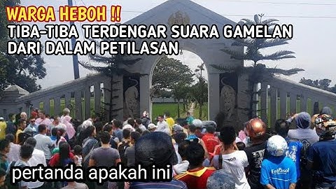WARGA HEBOH !! TIBA-TIBA TERDENGAR SUARA GAMELAN DARI DALAM PETILASAN