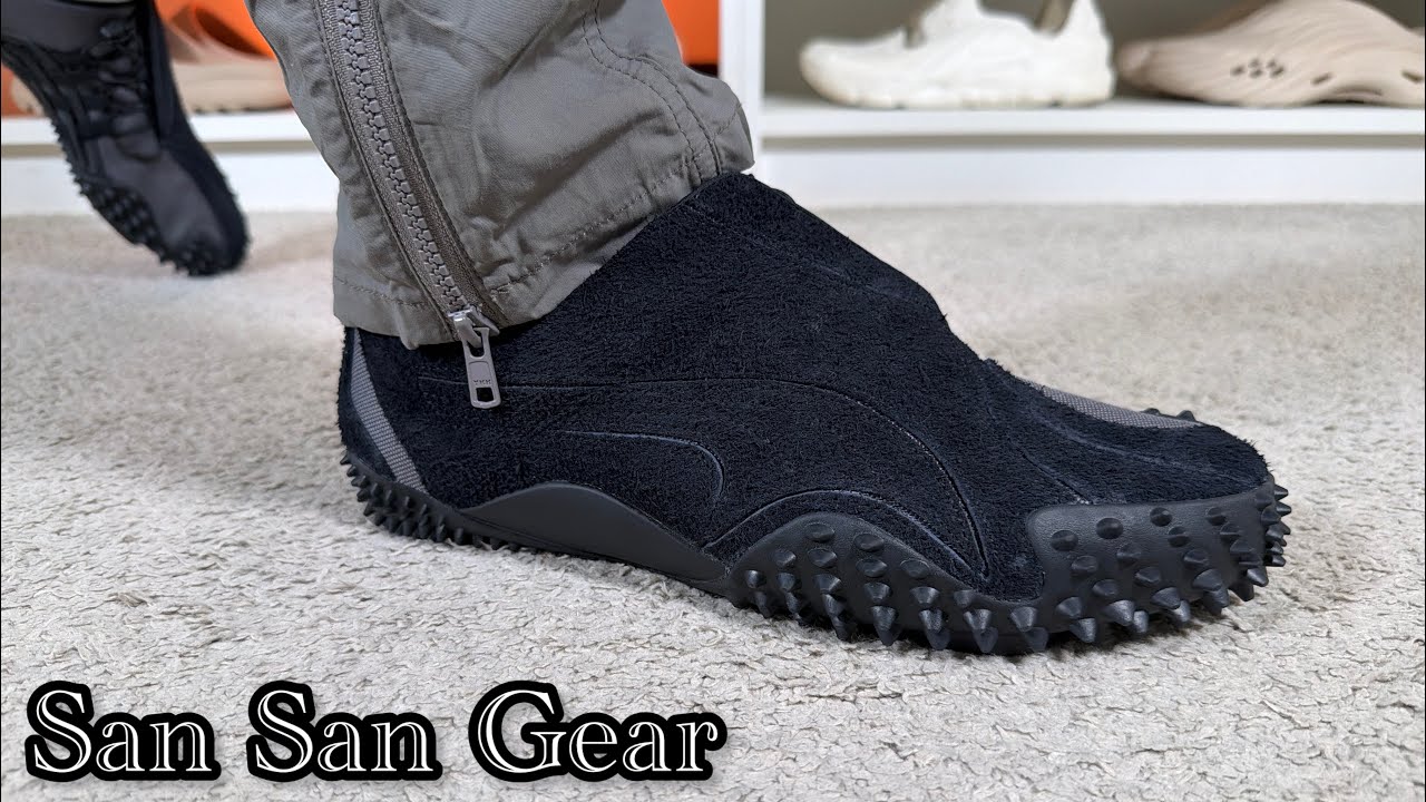 San San Gear x Puma Mostro Nu Review& On foot - YouTube