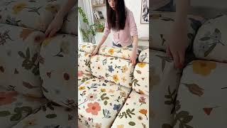 Elastic Sofa Cushion Cover – Full Corner Protection with a Secure Non-Slip Fit #shortsfeed
